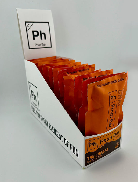 12 PACK: Apricot+Chai  "The Sherpa"