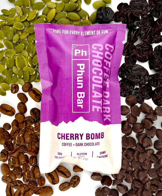 Coffee+Dark Chocolate+Cherry  "Cherry Bomb"